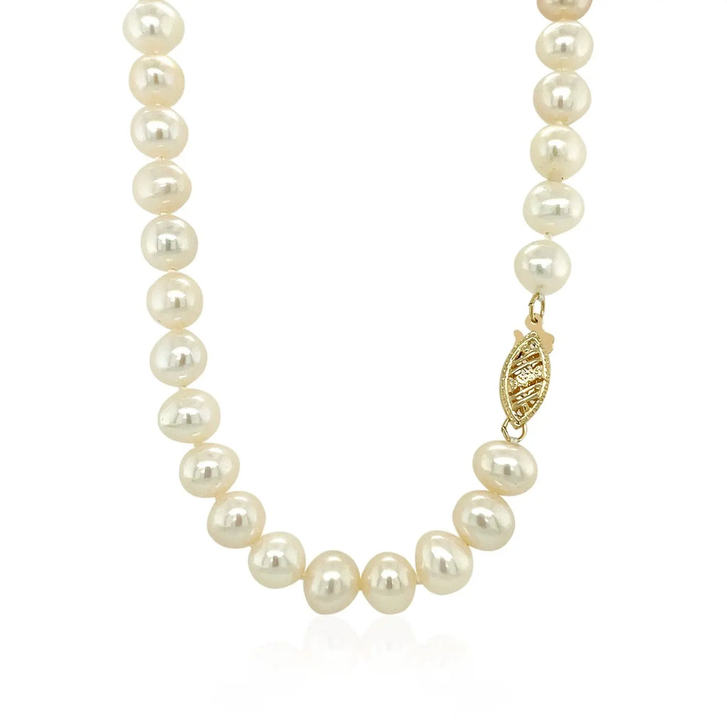 Freshwater Pearl Necklace in 14K Yellow Gold RCJ