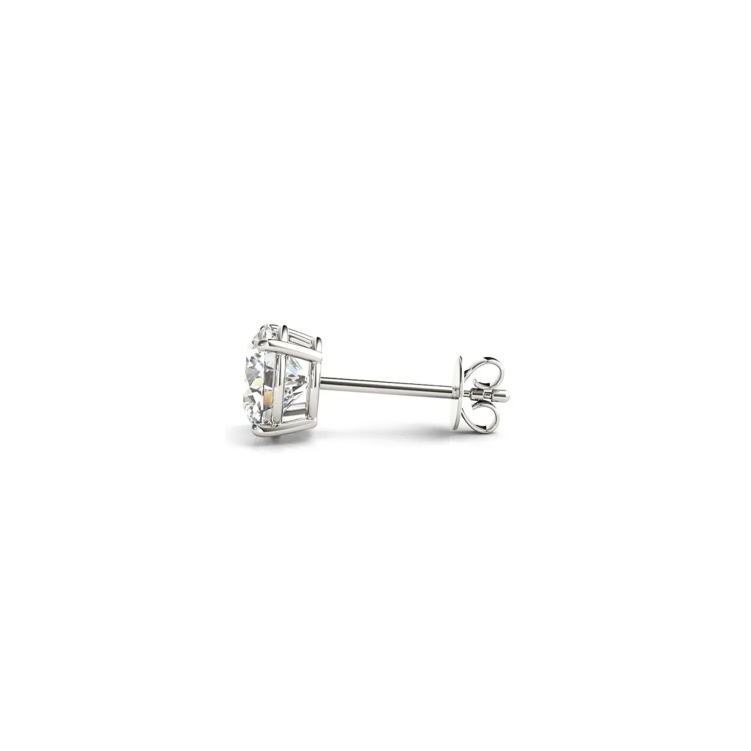 1 1/2 ct tw Lab Grown Diamond Studs in 14K White Gold RCJ