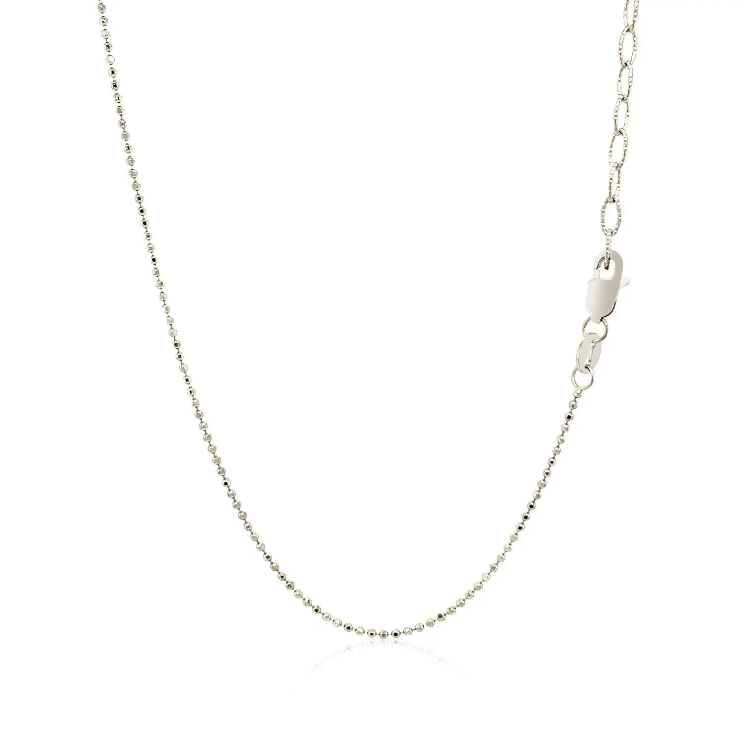 Diamond Charm Necklace in 14K White Gold RCJ