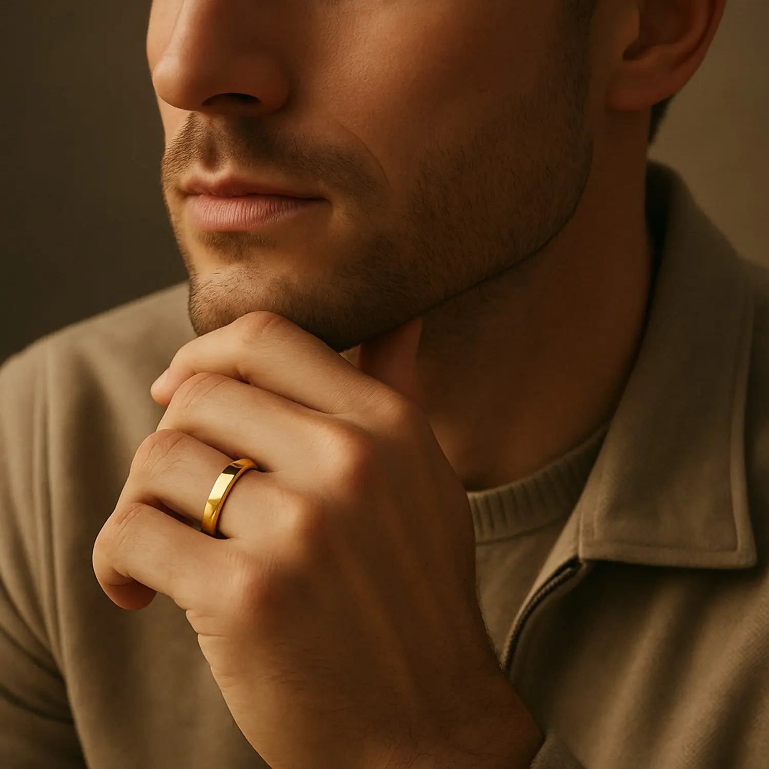 Wedding Band 5mm in 14K Yellow Gold RCJ