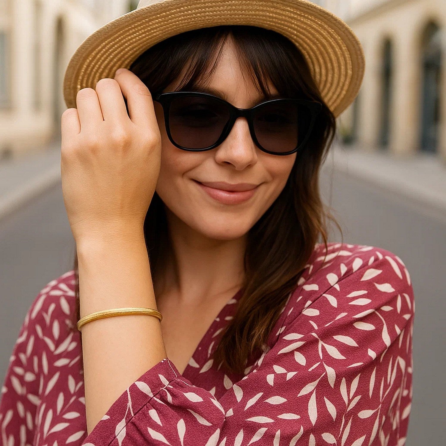 14K Yellow Gold Medium Stretch Mesh Bracelet (5.40 mm) Bracelets RCJ