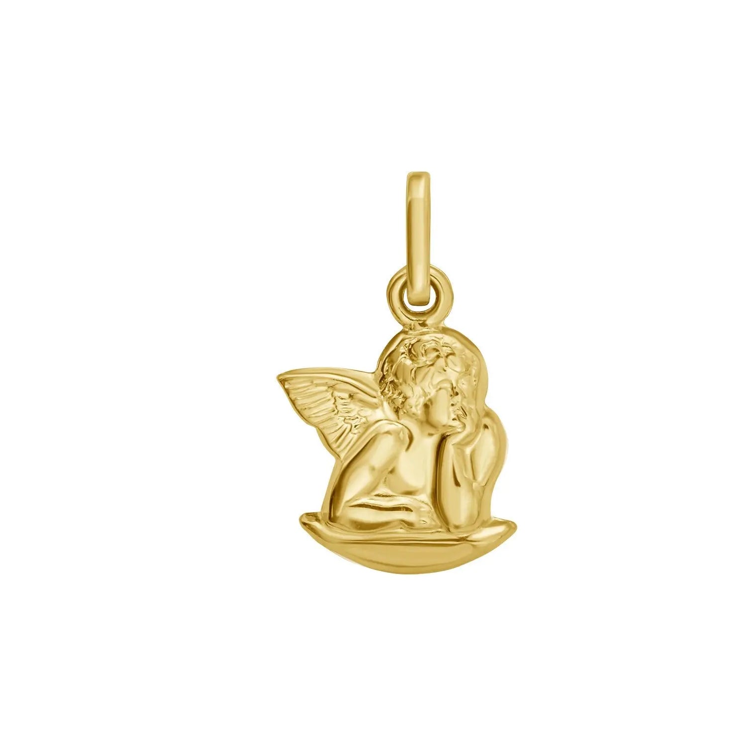 Angel Charm Pendant in 14K Yellow Gold RCJ