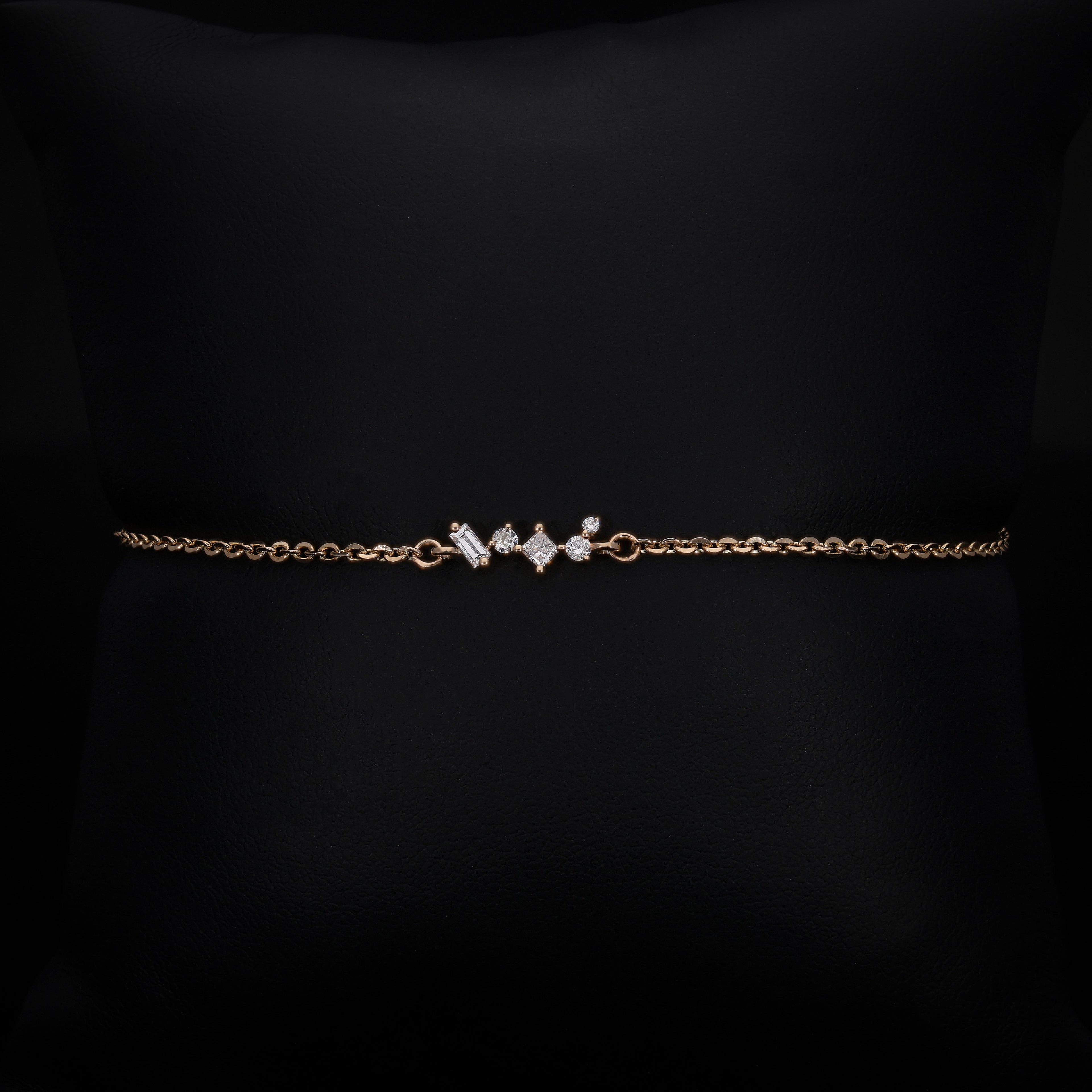 Diamond Array Bracelet-0