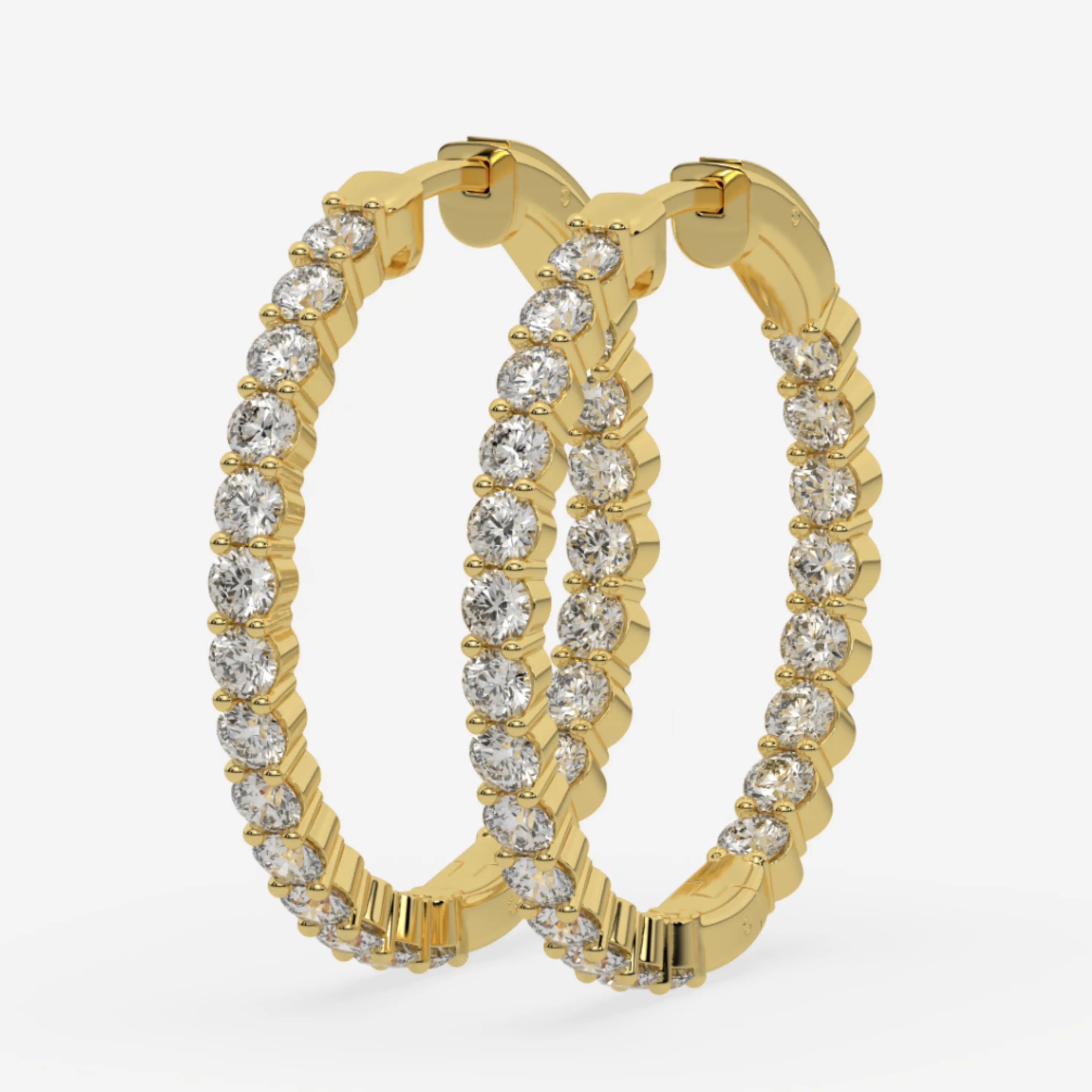 Inside Out Classic Hoop Earrings-2